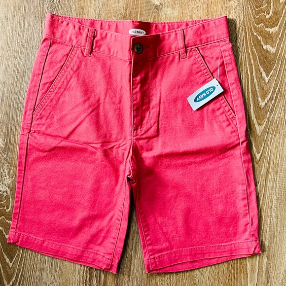 Old Navy Other - NWT Old Navy Boy’s Muted Red Shorts 12